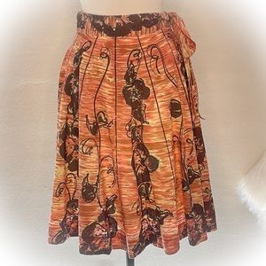 💕Beautiful Floral MIDI Odille / Anthropologie Skirt💕